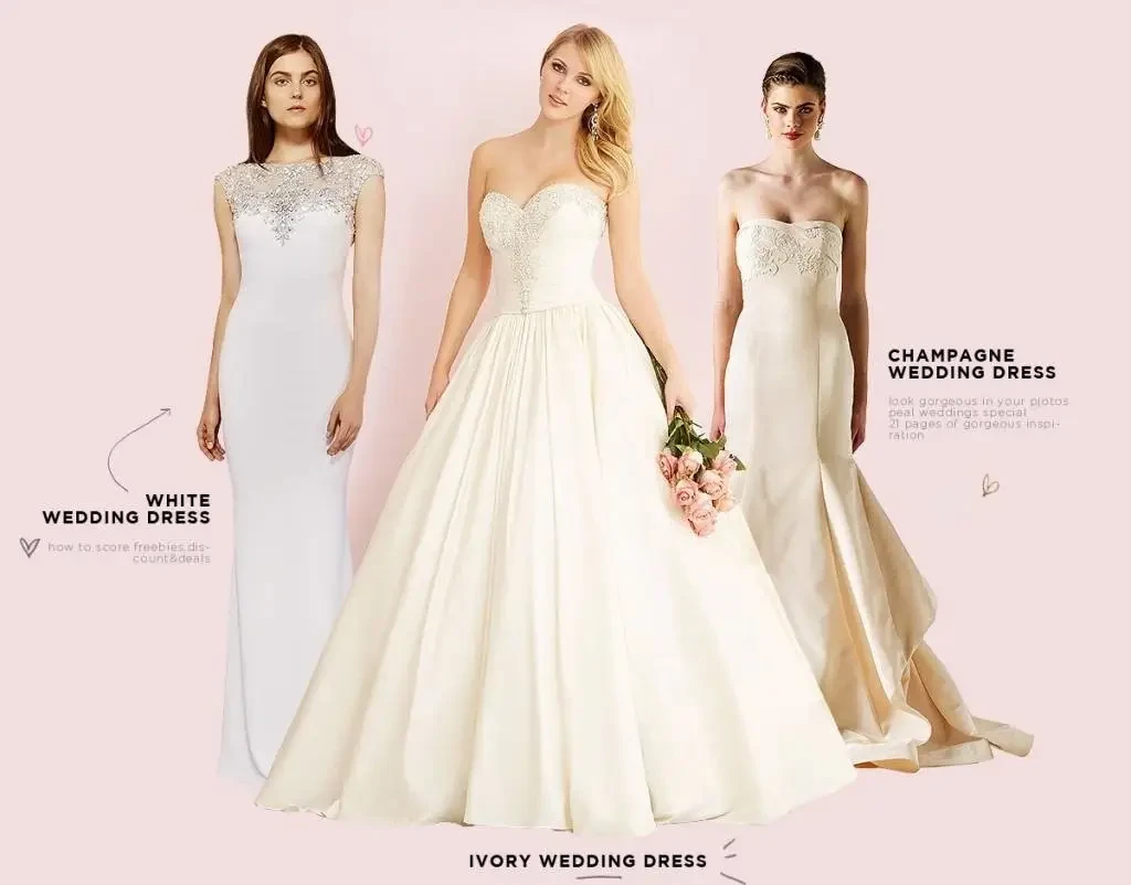 The Ivory vs. White Wedding Gown Debate...Does it really matter?