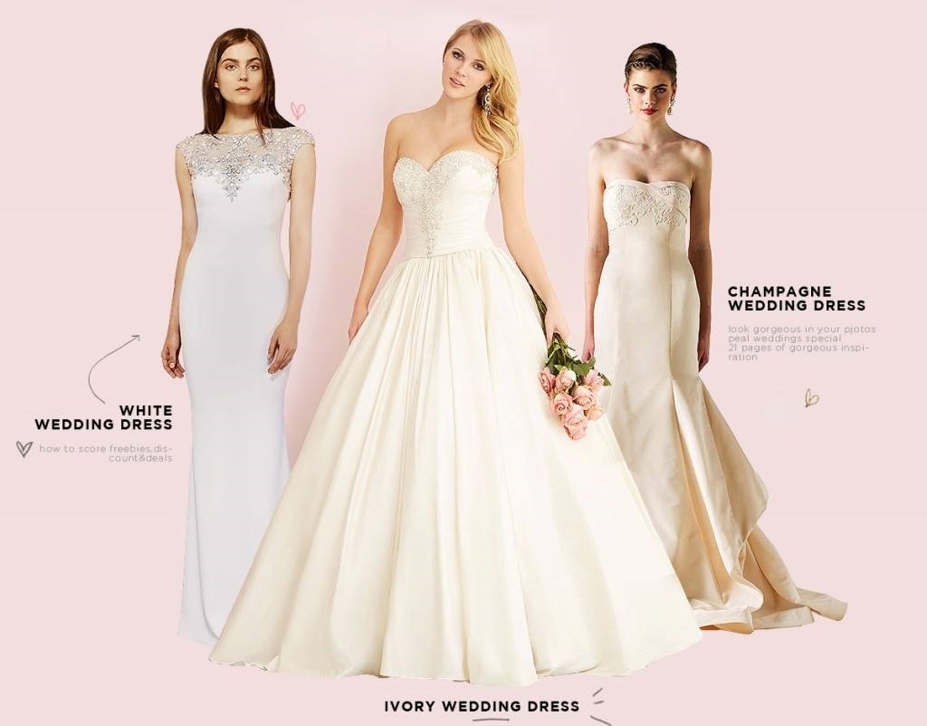 The Ivory vs. White Wedding Gown Debate...Does it really matter?. Desktop Image