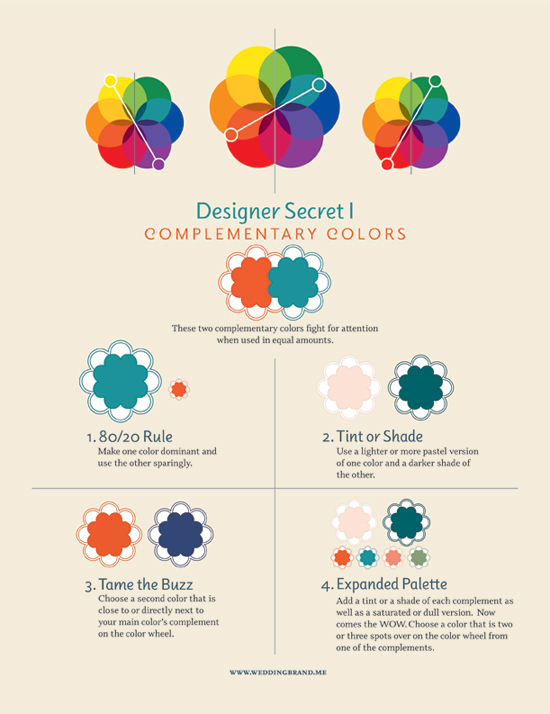 Choosing the Color Palette for Your Wedding. Desktop Image